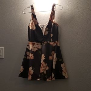 Windsor Valentines V-Neck Romper Dress